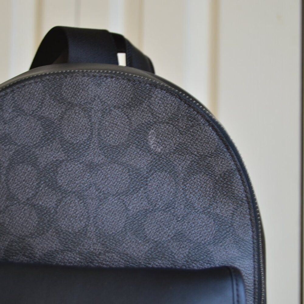 Coach  CAJ92 Turnlock Sling Pack In Signature Canvas - Picture 4 of 16